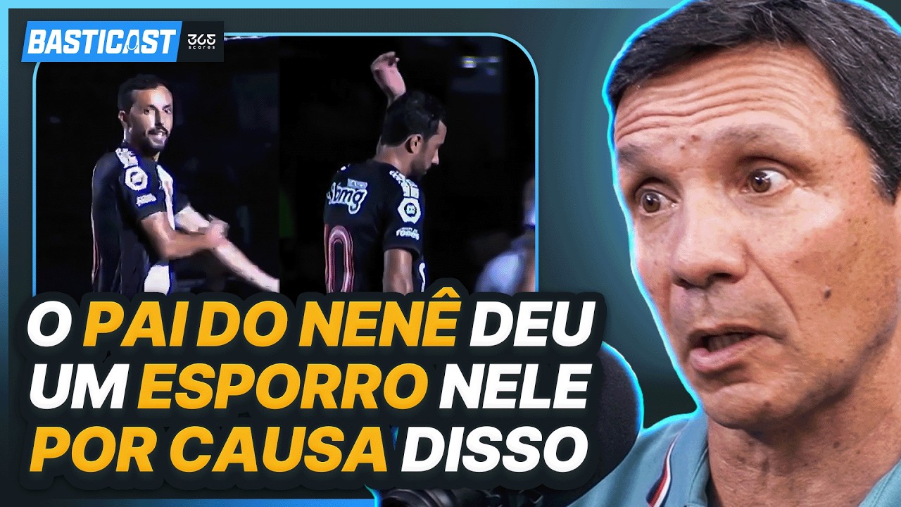Nenê e a relação com o pai após episódios de indisciplina no futebol