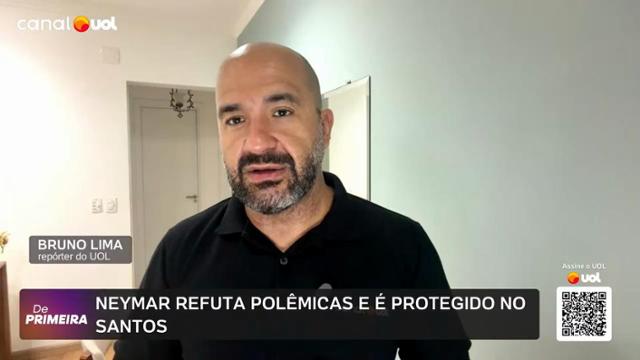 Neymar mantém silêncio sobre polêmicas enquanto recebe respaldo do Santos