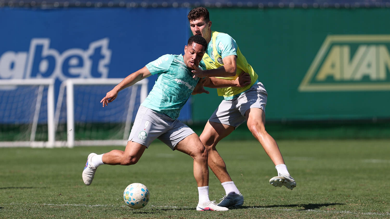 Palmeiras intensifica preparação em treino focado na sequência da temporada