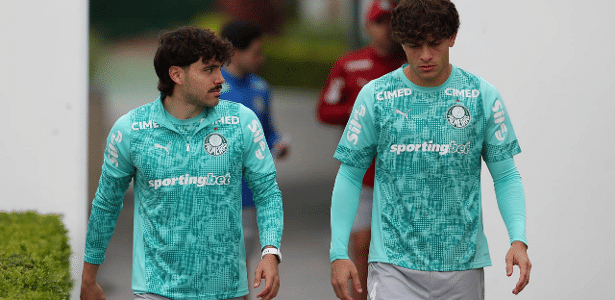 Palmeiras recupera trio de atletas para confronto decisivo contra o Atlético-mg
