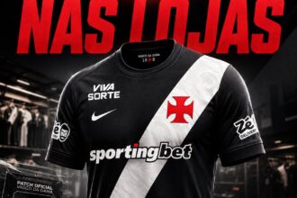 Patches da Sportingbet chegam às lojas e indicam novo patrocínio do Vasco