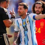 Postura de Lionel Messi na final da Copa do Mundo recebe elogios do árbitro