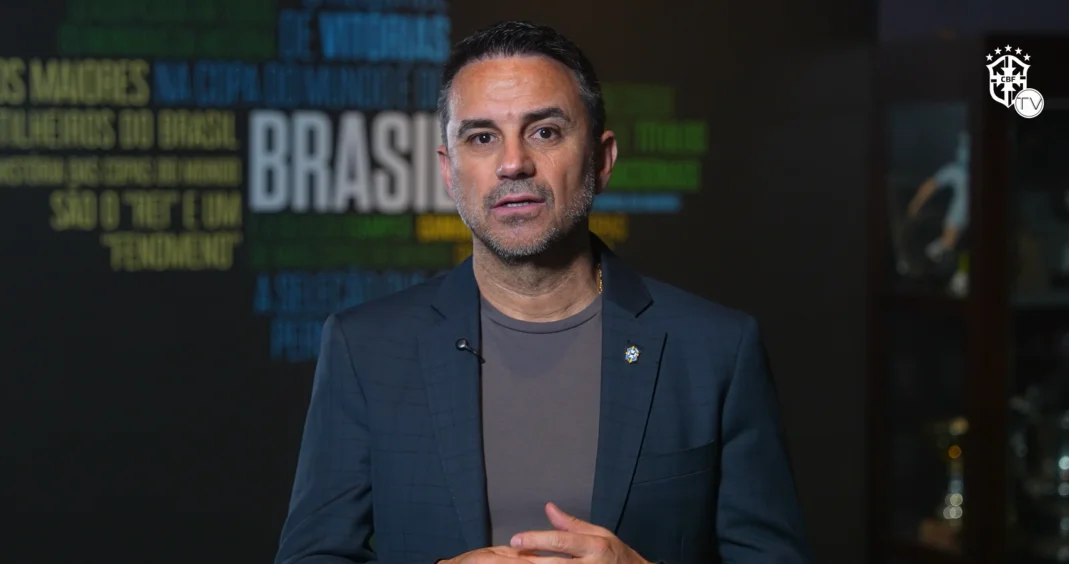 Rodrigo Caetano projeta renovação da seleção brasileira após ciclo de 2026