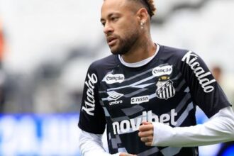 Santos define escalação com Neymar no banco para duelo da Sul-americana