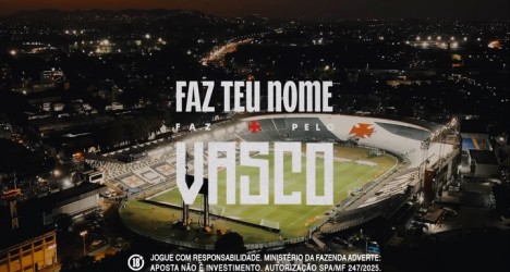 Sportingbet firma parceria master com o Vasco da Gama