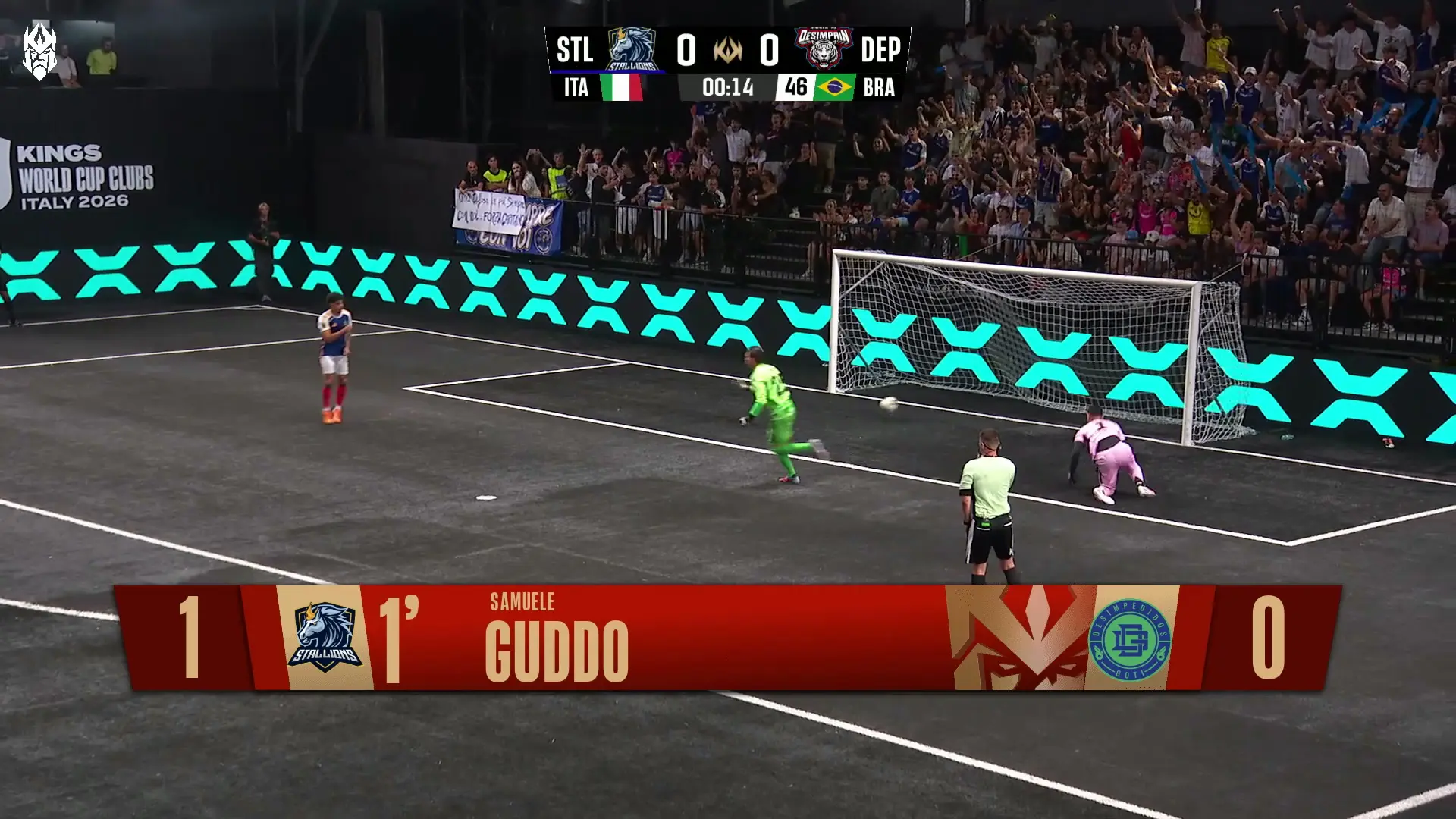 Stallions supera Desimpain em duelo emocionante no Kings World Cup Clubs