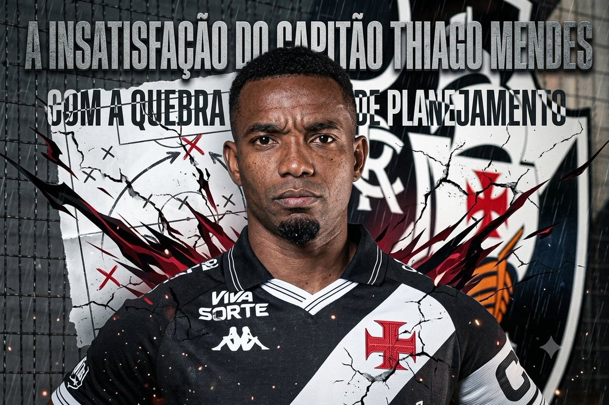 Thiago Mendes manifesta descontentamento com mudanças no planejamento do Vasco