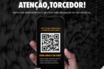 Torcedores do Vasco devem gerar QR Code do ingresso com antecedência para evitar filas