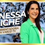 Vanessa Riche, apresentadora da Vascotv, participa de edição do Brabo Podcast