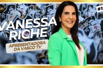 Vanessa Riche, apresentadora da Vascotv, participa de edição do Brabo Podcast