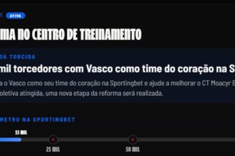 Vascaínos se unem em campanha digital para reformar o CT Moacyr Barbosa