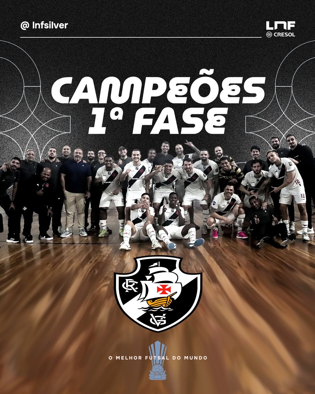 Vasco conquista liderança da primeira fase na LNF Silver