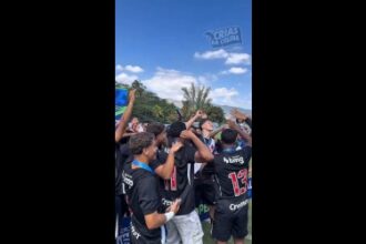 Vasco conquista o Campeonato Carioca Sub-17 com celebração intensa