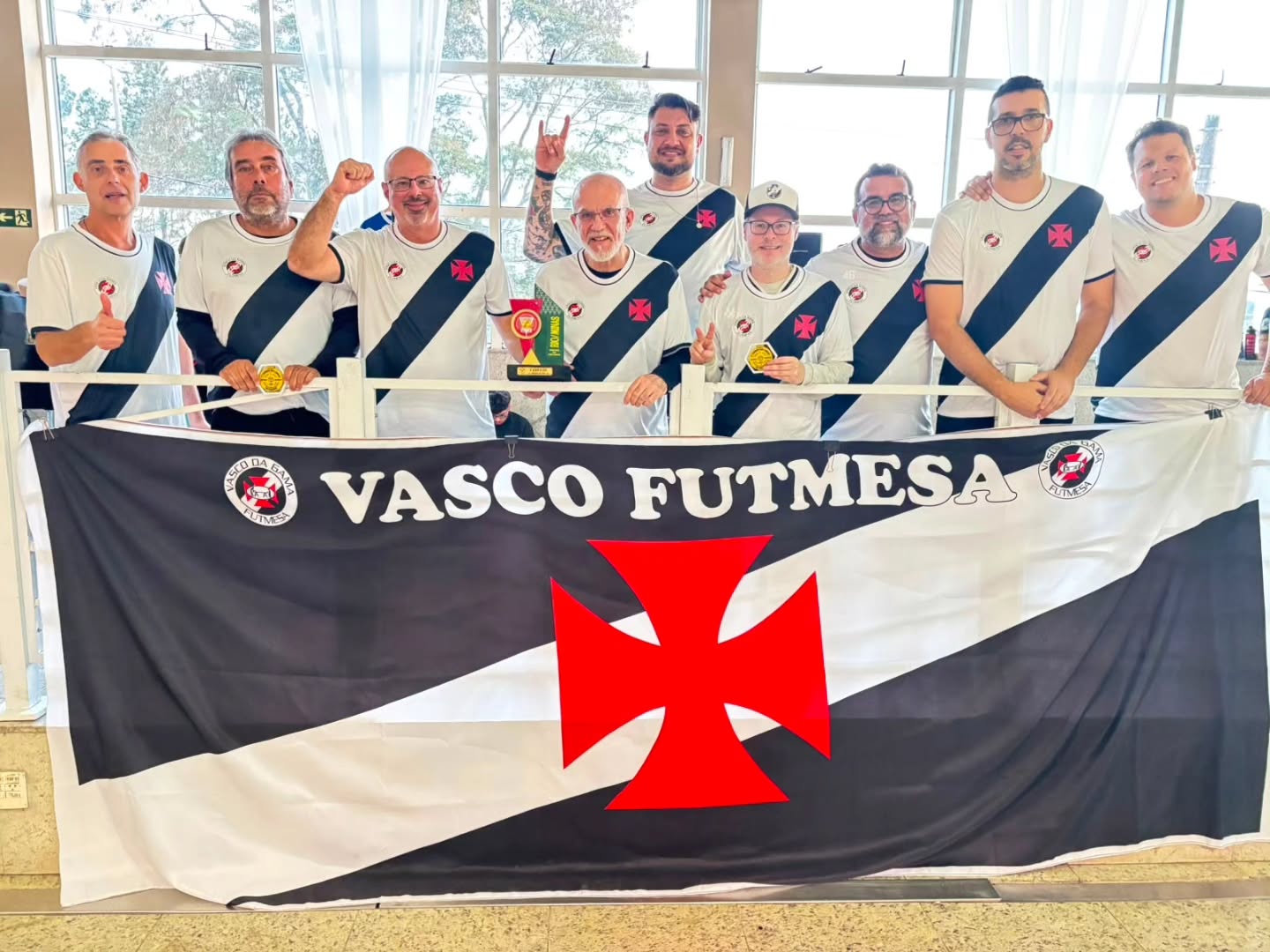 Vasco conquista o título do Torneio Rio-minas de futmesa na regra dadinho