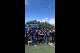 Vasco conquista o título estadual sub-17 com celebração intensa