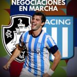 Vasco da Gama avança em negociações para contratar Santiago Sosa do Racing
