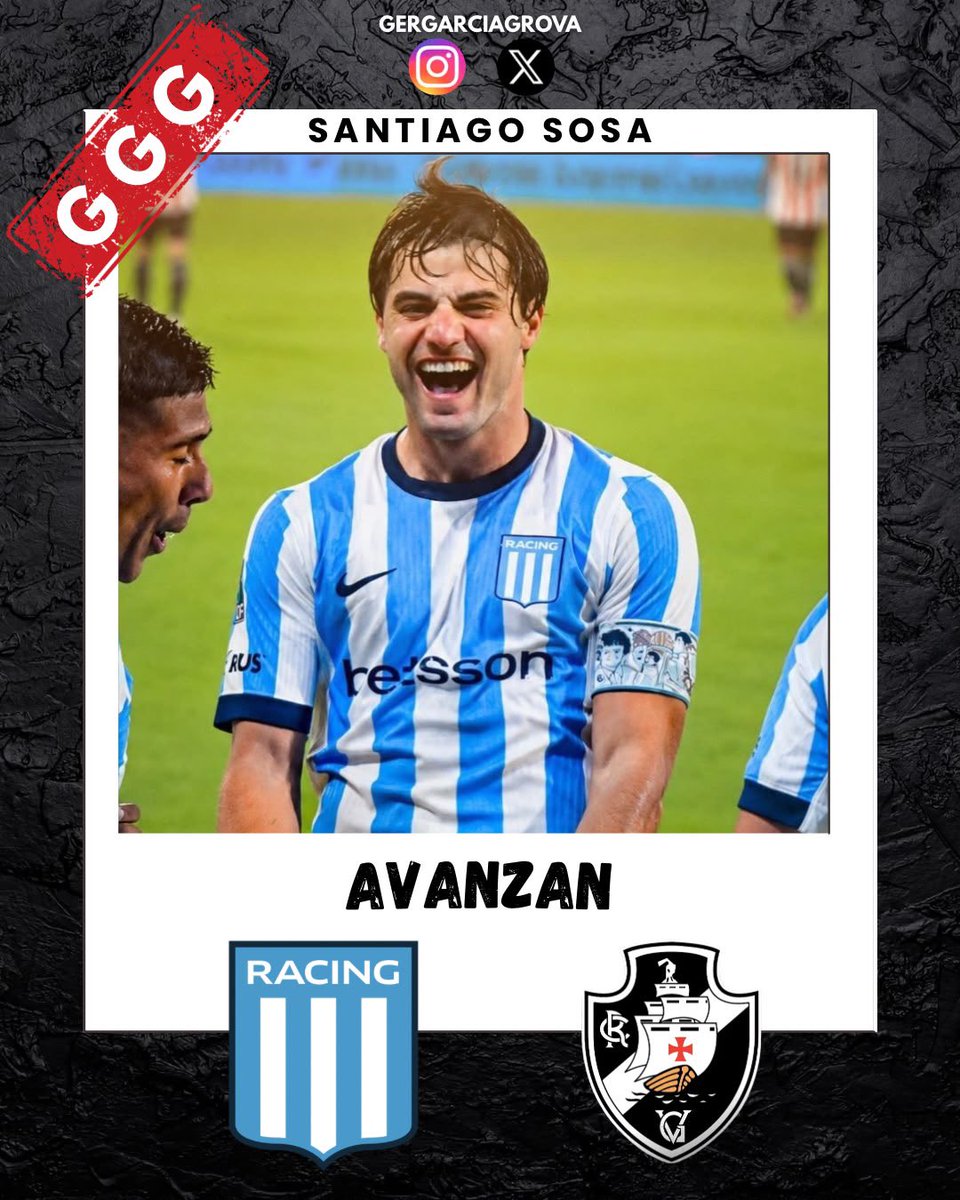 Vasco da Gama se aproxima da contratação de Santiago Sosa, capitão do Racing