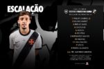 Vasco define escalação para o clássico contra o Botafogo pelo torneio OPG Sub-20