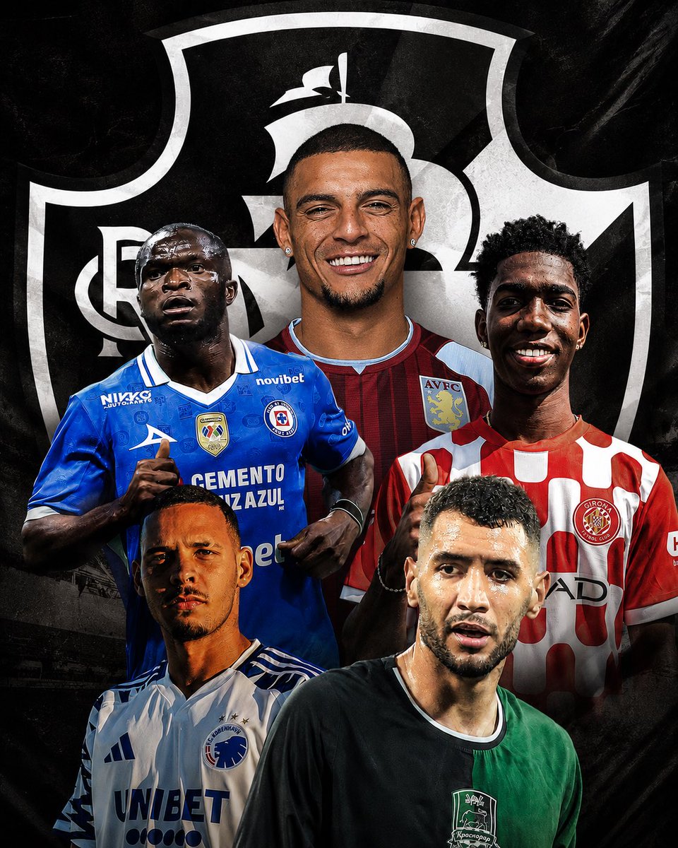 Vasco define prioridades e avalia nomes no mercado de transferências