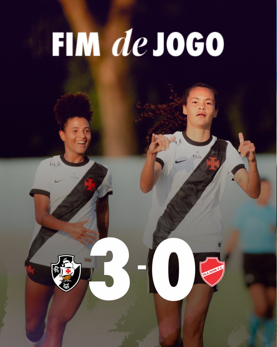 Vasco domina Vila Nova e consolida liderança no Brasileiro Feminino a2
