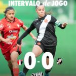 Vasco e Ajap empatam sem gols no primeiro tempo do Brasileiro Feminino Sub-17