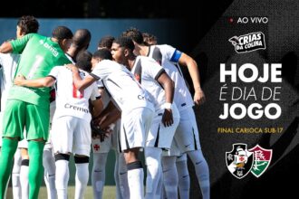 Vasco e Fluminense decidem o título do Campeonato Carioca sub-17