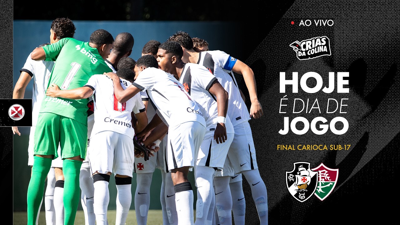Vasco e Fluminense decidem o título do Campeonato Carioca sub-17