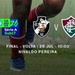 Vasco e Fluminense decidem o título do Campeonato Carioca Sub-17