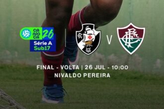 Vasco e Fluminense decidem o título do Campeonato Carioca Sub-17