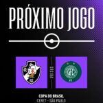 Vasco e Guarani medem forças pela Copa do Brasil de futebol 7 nesta sexta-feira