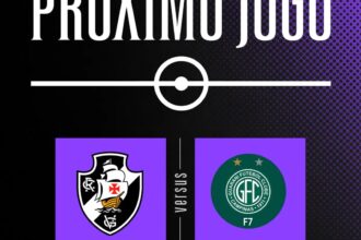 Vasco e Guarani medem forças pela Copa do Brasil de futebol 7 nesta sexta-feira