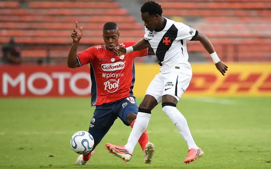 Vasco e Independiente Medellín disputam vaga nas oitavas da Copa Sudamericana