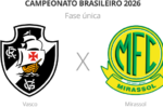 Vasco e Mirassol medem forças em São Januário por sobrevivência no Brasileirão