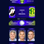 Vasco e Mirassol se enfrentam pela 20ª rodada do Brasileirão Série a