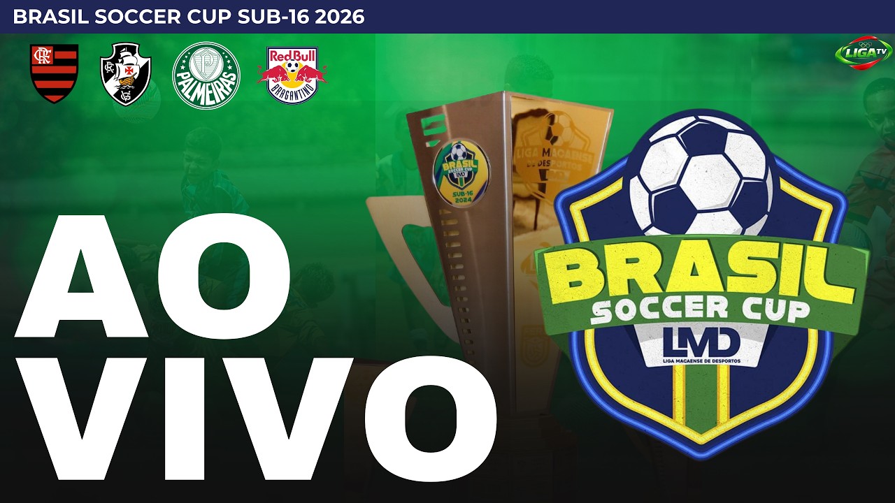 Vasco e Red Bull Bragantino decidem vaga na final da Brasil Soccer Cup sub-16
