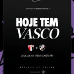 Vasco encara a Ajap pelas quartas de final do Brasileiro Sub-17 nesta sexta-feira