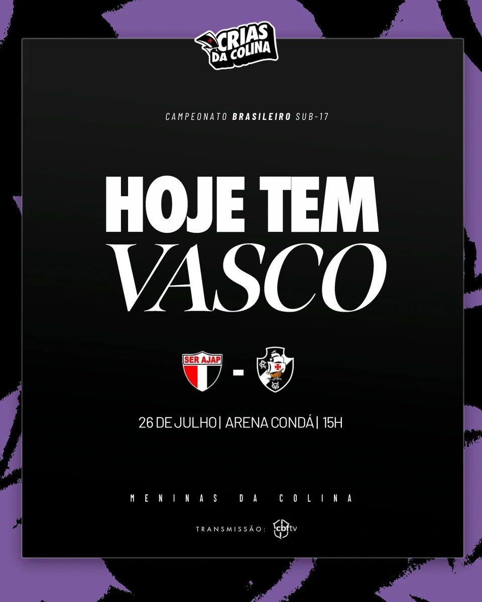 Vasco encara a Ajap pelas quartas de final do Brasileiro Sub-17 nesta sexta-feira