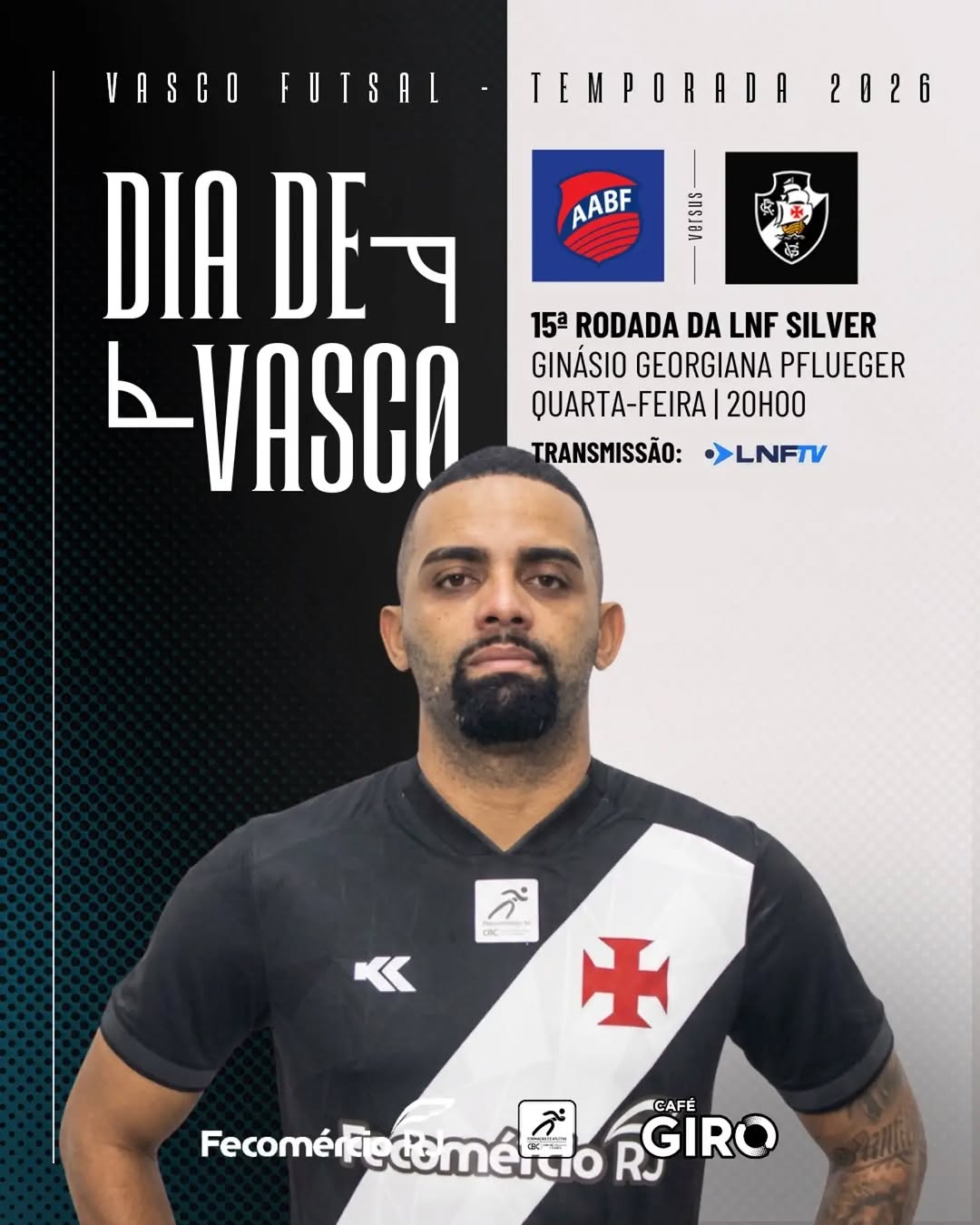 Vasco encara o Balsas em busca de vitória na 15ª rodada da LNF Silver