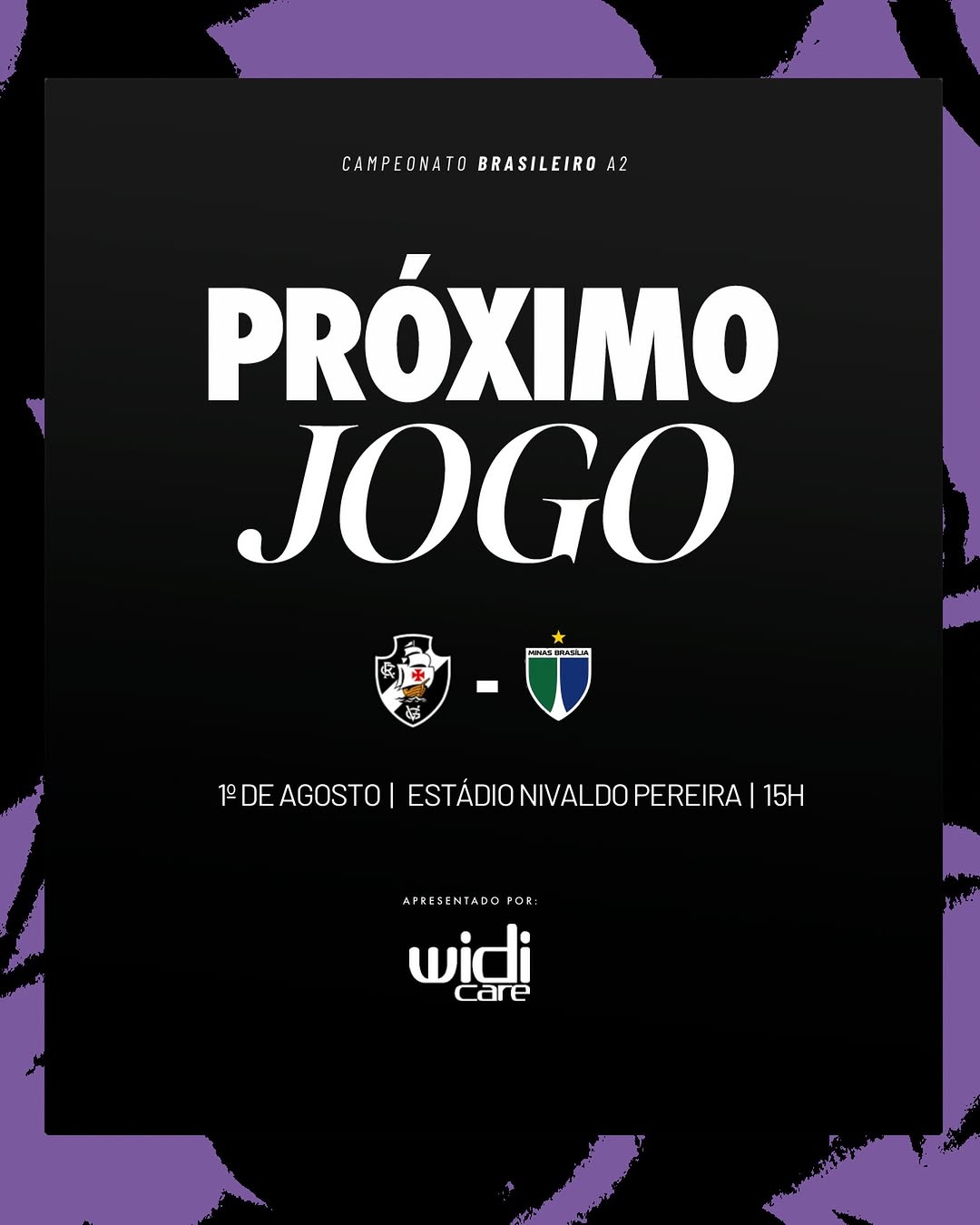 Vasco encara o Minas Brasília em busca de pontos no Campeonato Brasileiro a2