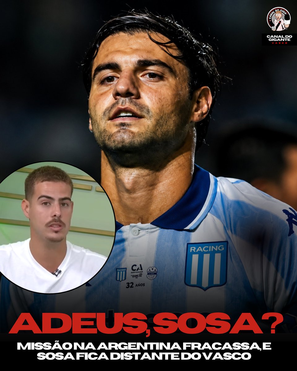 Vasco enfrenta impasse financeiro e vê contratação de Santiago Sosa se distanciar