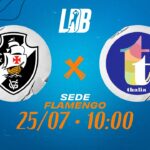 Vasco enfrenta Thalia pela Liga de Desenvolvimento de Basquete