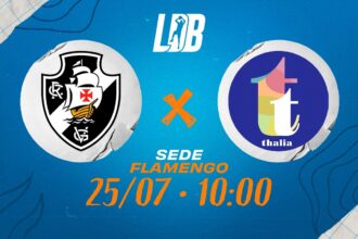 Vasco enfrenta Thalia pela Liga de Desenvolvimento de Basquete