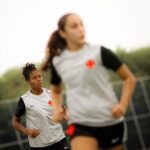 Vasco feminino intensifica preparação em treino realizado nesta sexta-feira