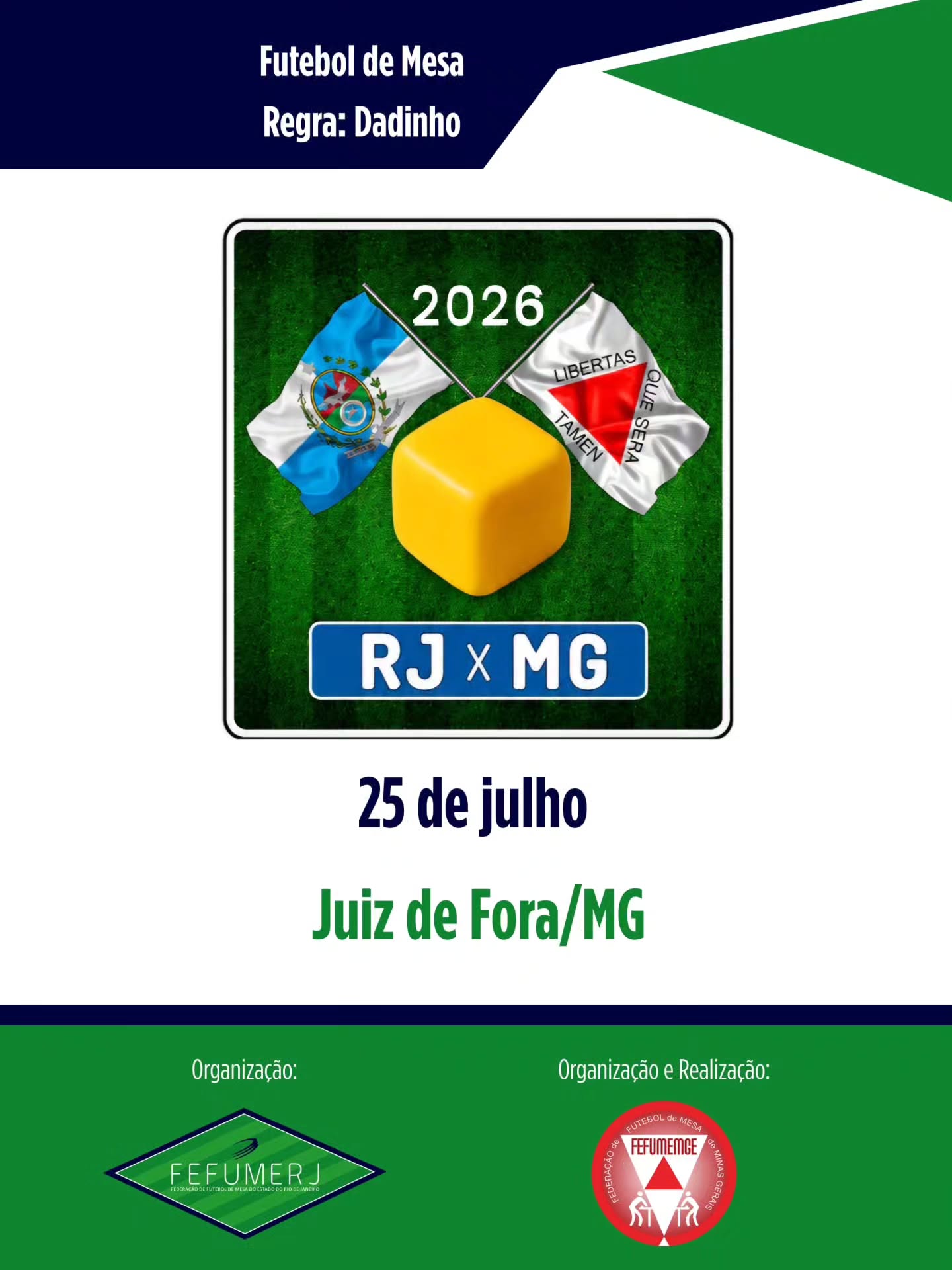 Vasco Futmesa compete no inédito Torneio Rio-minas da Regra Dadinho em Juiz de Fora