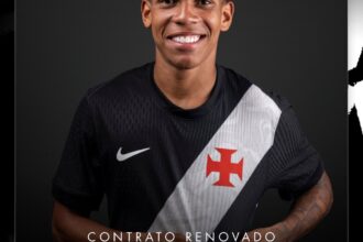 Vasco garante permanência do volante Leo Félix com renovação até 2030