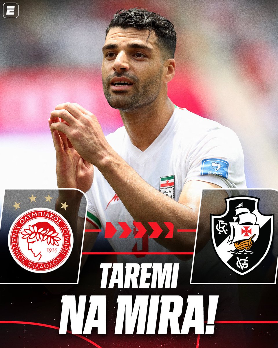 Vasco monitora Mehdi Taremi e Luciano Rodríguez para reforçar ataque