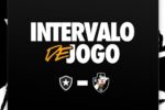Vasco vai ao intervalo em desvantagem contra o Botafogo pelo torneio OPG