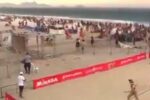 Ventos de 100 km/h forçam adiamento de etapa do circuito mundial de vôlei de praia