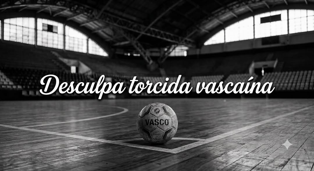 Vice-presidente de esportes do Vasco assume responsabilidade por eliminação no futsal