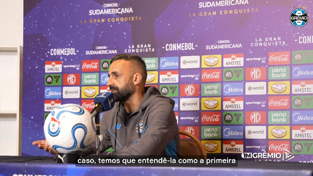 Vitor Severino analisa desempenho do Grêmio em duelo pela Copa Sul-americana